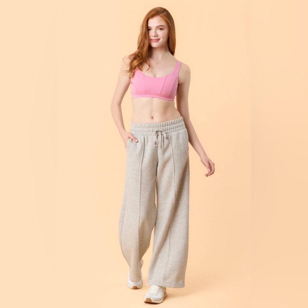NWT! Blogilates Travel Trouser Sweatpants • Grey • Women’s Small - Picture 7 of 7